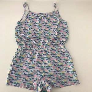 Vineyard Vines Whale Print Romper